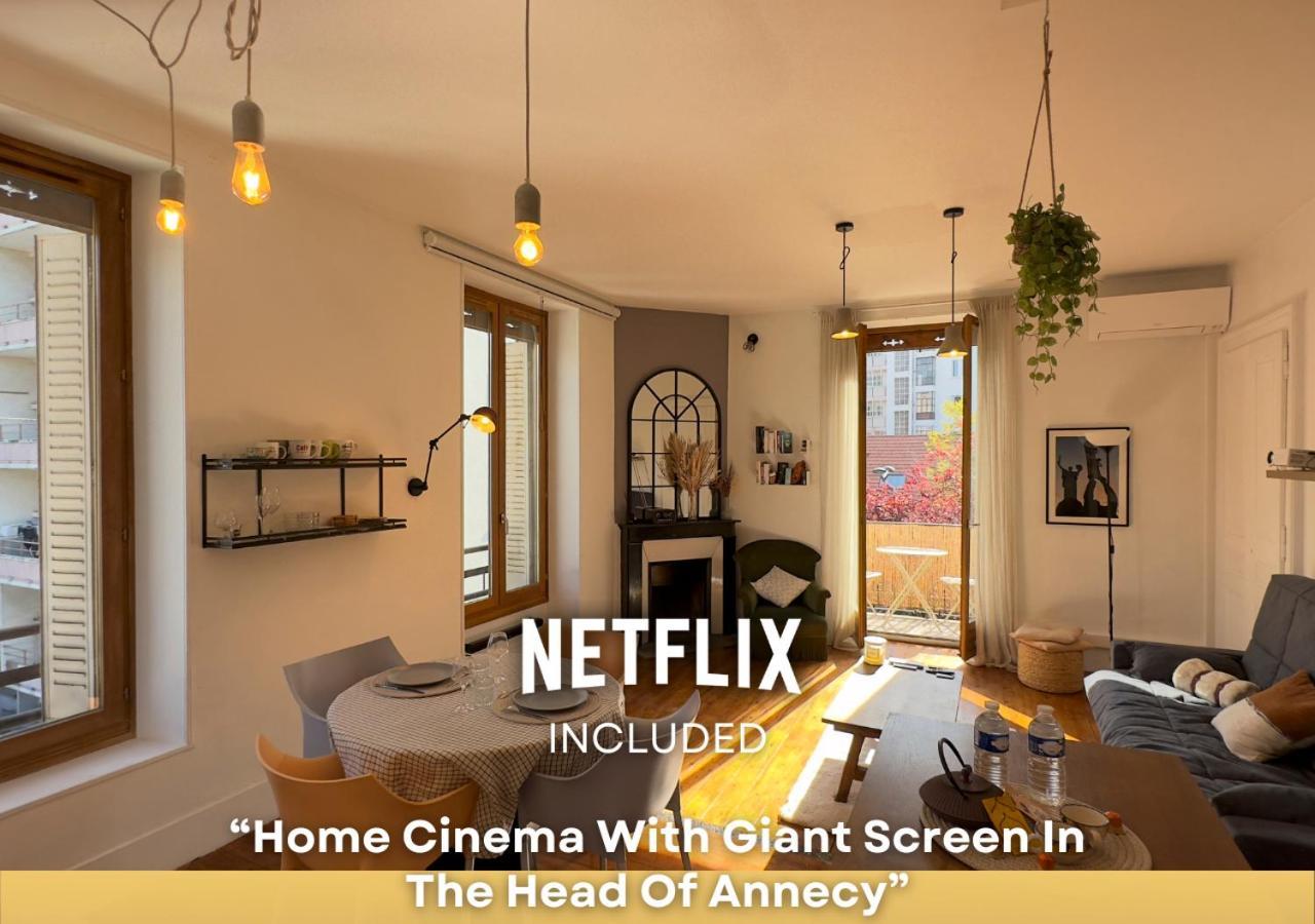 Duplex Loft - Central & Home Cinema Анси Екстериор снимка